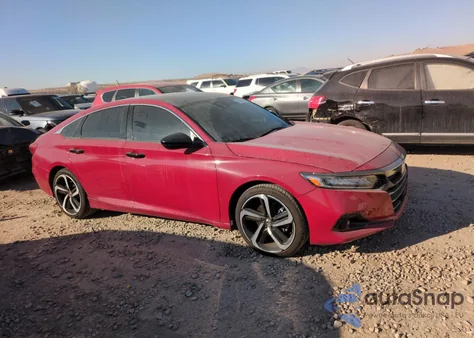 2022 Honda Accord Sport z USA, uszkodzony, nr VIN 1HGCV1F32NA017326
